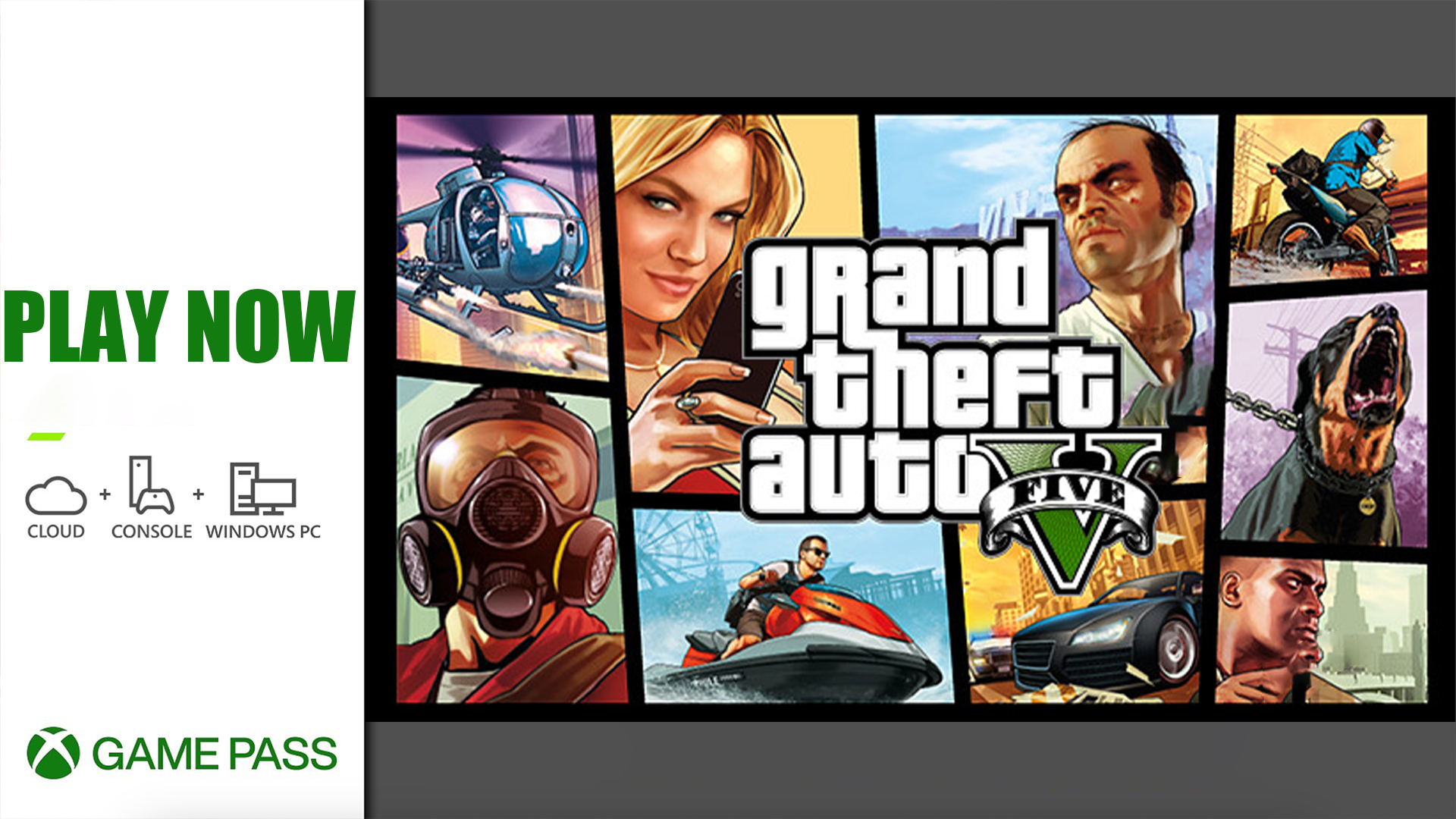 GTA V nu tilgængelig på Xbox Game Pass En spilverden ændres! Creo